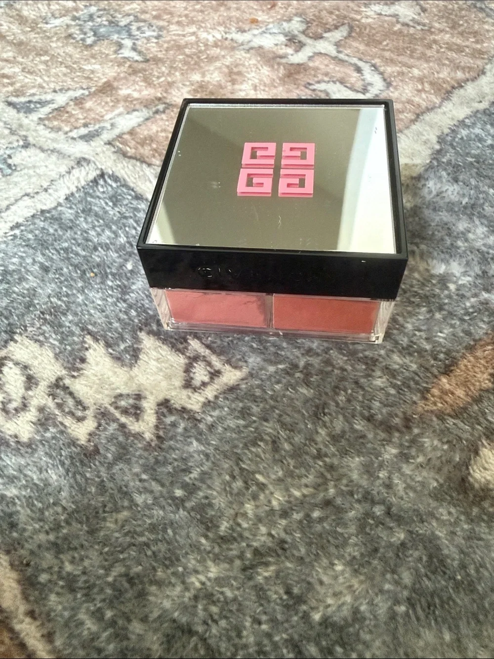 NEW Givenchy PRISME LIBRE BLUSH 4-Color Loose Powder Blush Voile Corail mini